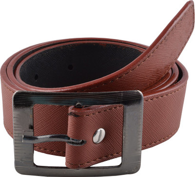

Peacock Mundkar Men Tan Synthetic Belt, Tan-1