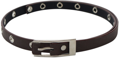 

Skyways Women Casual, Semi-formal Brown Artificial Leather Belt, Brown-01