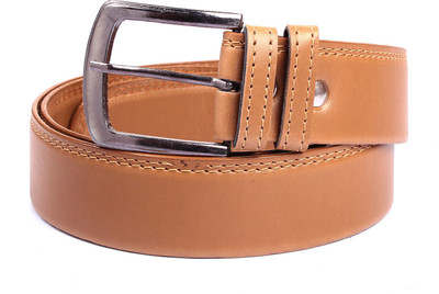 

Fedrigo Men Casual Tan Artificial Leather Belt