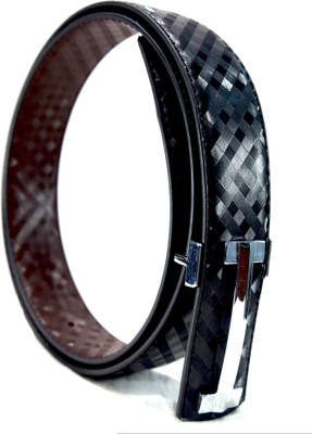 

TannedHides Men Formal Black Genuine Leather Belt