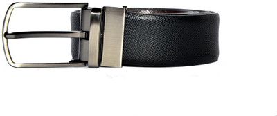

Dennison Men Formal Black, Brown Genuine Leather Reversible Belt, Blackbrown-001