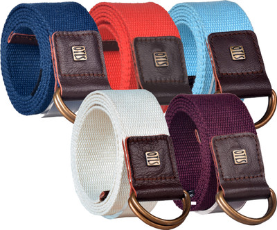

OTLS Boys & Girls Casual Multicolor Canvas Belt
