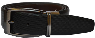 

Dennison Men Evening, Formal Black, Brown Genuine Leather Reversible Belt