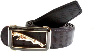 

Mode Boys Casual, Formal Black Genuine Leather Belt, Black-169