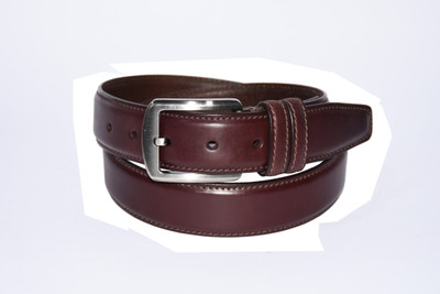 

Pellezzari Men Casual Brown Genuine Leather Belt