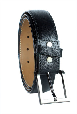 

Revo Men Formal Black Genuine Leather Belt