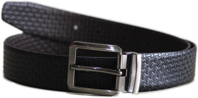 

Giant Roots Men Formal Black Genuine Leather Reversible Belt
