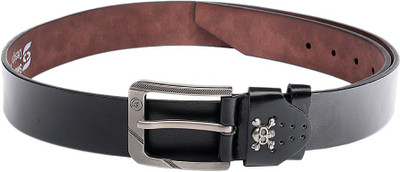 

Swiss Design Men Casual Black Genuine Leather Belt