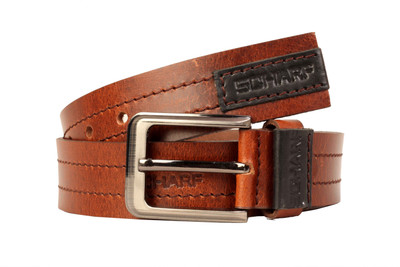 

Scharf Men Casual, Party, Evening Tan Genuine Leather Belt, Tan 49