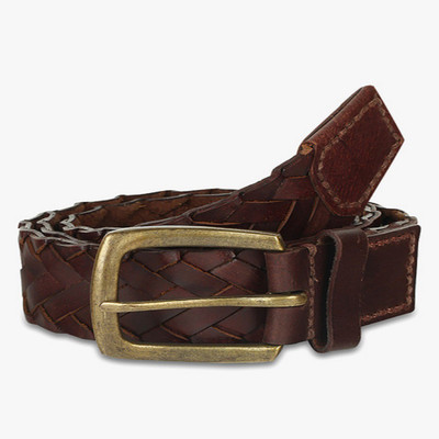 

You2Deal Men Casual Brown Genuine Leather Belt