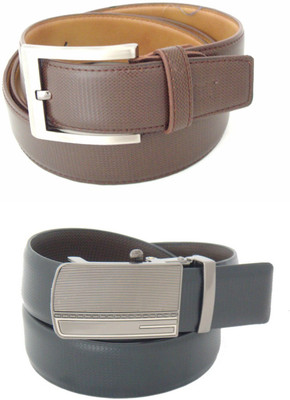 

SFA Men Formal Black Artificial Leather Reversible Belt