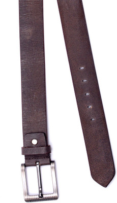 Pacific Gold Men Casual Brown Genuine Leather Belt