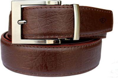 

Fashius Men Brown Artificial Leather Belt, Brown-01