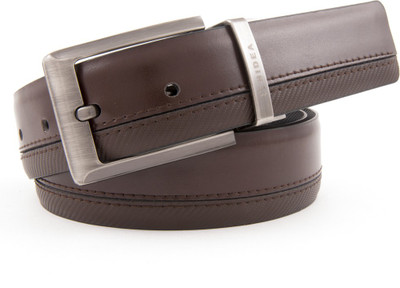 

Hidea Men Multicolor Genuine Leather Belt, Black / brown