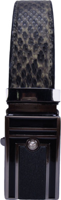 

Revo Men Formal Black Synthetic Belt