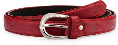 

Arum Women Red Genuine Leather Belt