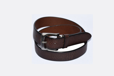 

Pellezzari Men Brown Genuine Leather Belt