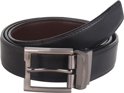 

Golden Bell Men Black Genuine Leather Belt