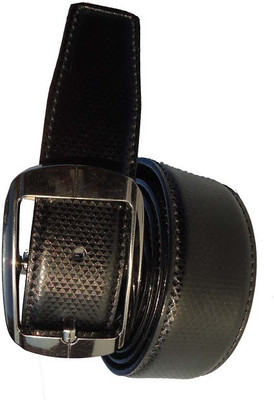 

AmahapGlamourDaze Men Formal Black Artificial Leather Belt