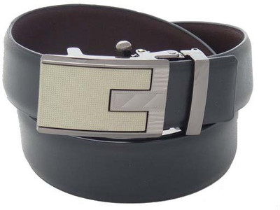 

SFA Men Formal Black Artificial Leather Reversible Belt, Blackandbrown368