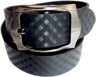 

Maskhino Men Casual Black Genuine Leather Belt, Mas-2