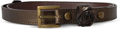 

Baggit Women Casual Brown Synthetic Belt, Bronze