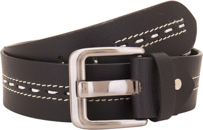 

Valbone Men Party Brown Genuine Leather Belt, Dark brown