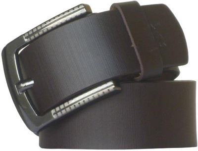 

Sondagar Arts Men Casual Brown Genuine Leather Belt