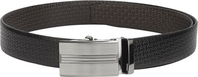 

Teakwood Men Formal Black Genuine Leather Belt