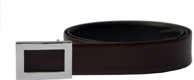

Dennison Men Evening, Formal Brown, Black Genuine Leather Reversible Belt, Black;brown