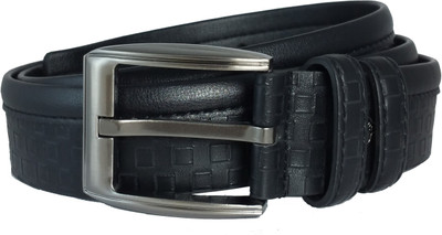 

Ammvi Creations Men Evening Black Artificial Leather Belt