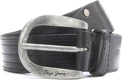 

Pepe Jeans Men Black Genuine Leather Belt