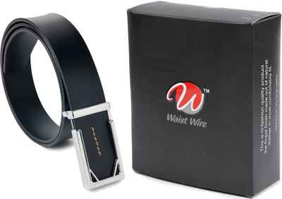 

Waist Wire Men Party Black Genuine Leather Belt