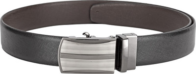 

Teakwood Men Formal Black Genuine Leather Belt
