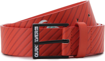

Quick Silver Men Orange Metal Belt, Radio active