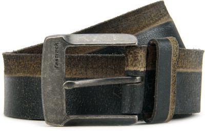 

Fastrack Men Brown, Black Belt