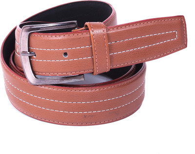 

Calibro Men Casual Tan Texas Leatherite Belt