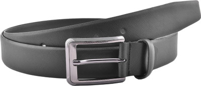 

Buckle Up Men Formal Black Genuine Leather Belt