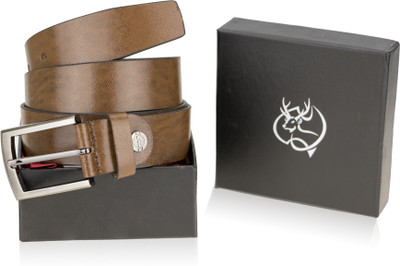 

Zeva Men Casual, Formal Brown Genuine Leather Belt