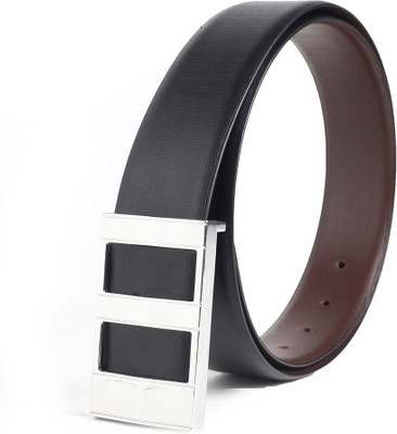 

Chisel Men Formal Black Genuine Leather Belt