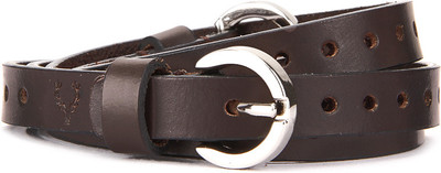 

Allen Solly Women Brown Metal Belt, Dark brown