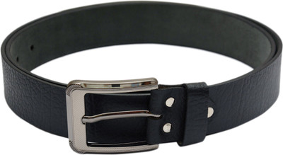 

LE DAZZIO Men Black Genuine Leather Belt
