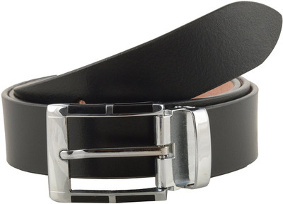 

Hill $ Oliver Men Black Genuine Leather Belt