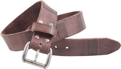 

Kangoo Men Casual Brown Genuine Leather Belt