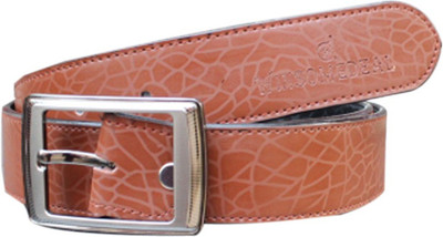 

Bacchus Men Formal, Casual Brown Artificial Leather Belt