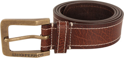 

Lino Perros Men Casual Brown Synthetic Belt