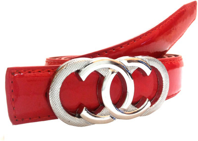 

Mode Girls Casual, Formal Red Genuine Leather Belt