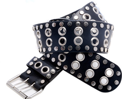 

Stylogy Girls Casual Black Genuine Leather Belt