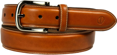 

James Aston Men Formal, Casual Tan Genuine Leather Belt