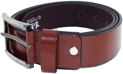 

Woods Men Formal, Casual Brown Genuine Leather Belt